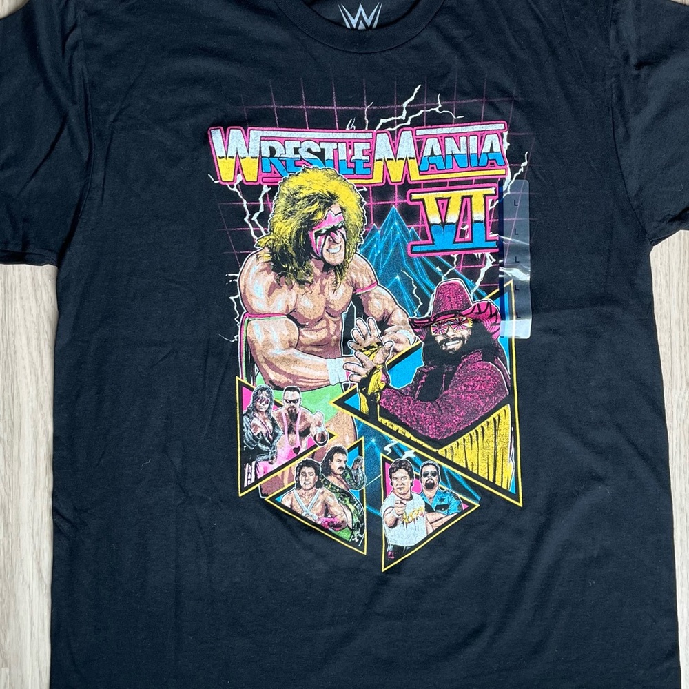 WrestleMania VI Vintage tee Men’s Size L Brand New